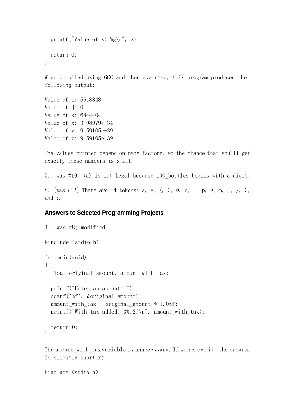 c语言程序设计现代方法(第二版)习题答案_第2页