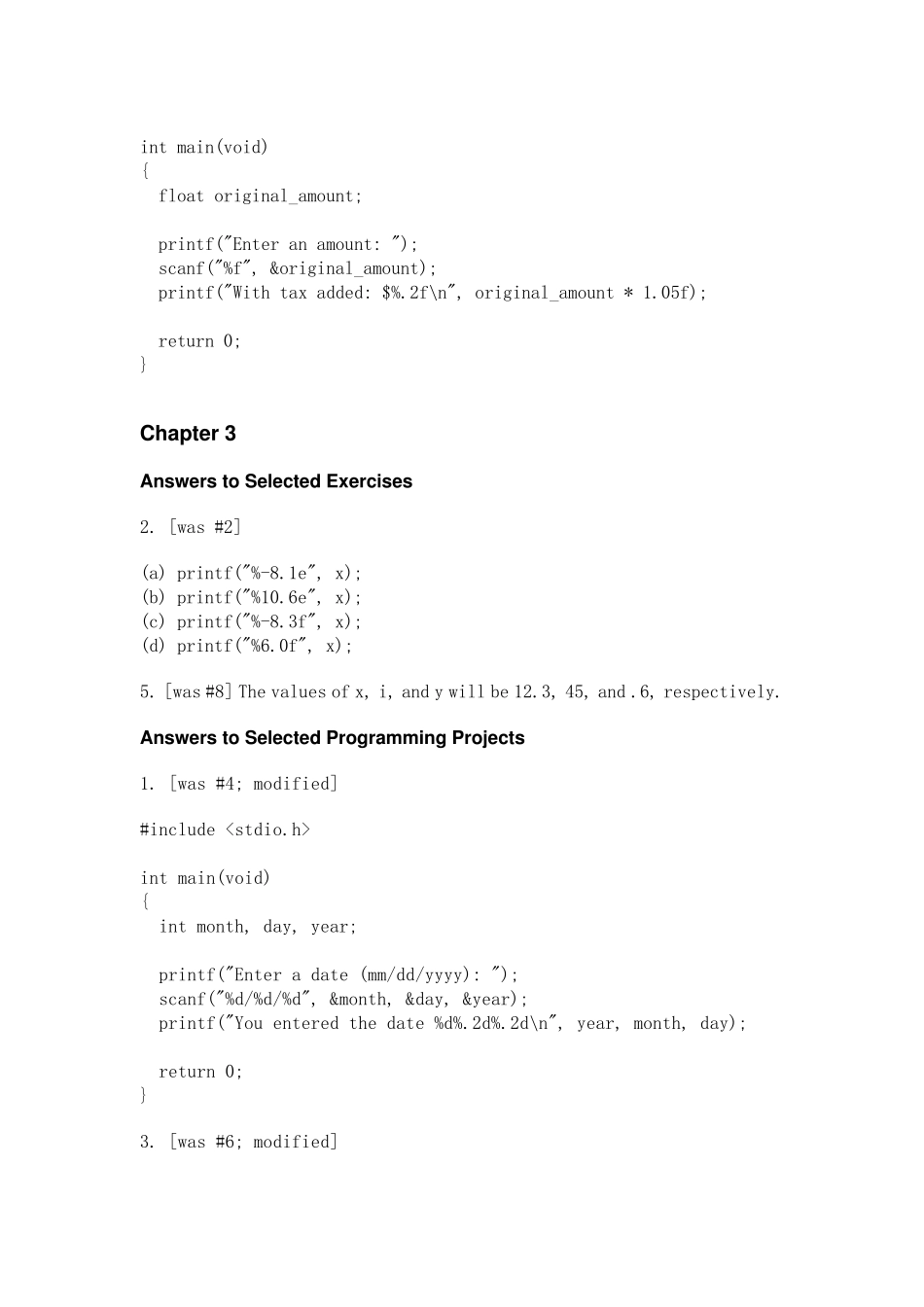 c语言程序设计现代方法(第二版)习题答案_第3页