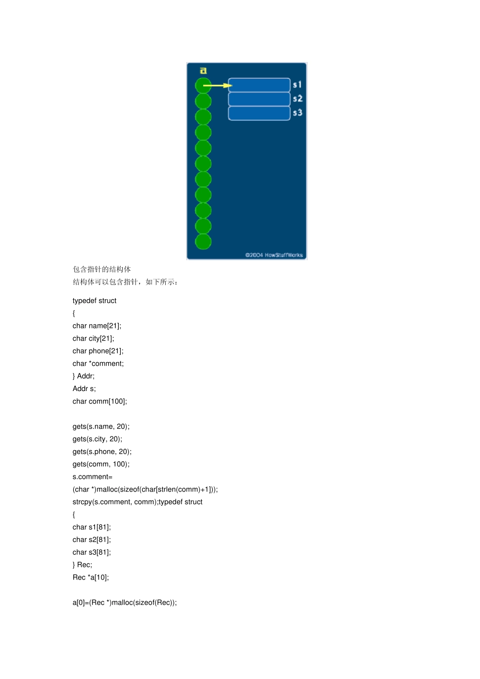 C语言给结构体指针赋值_第2页