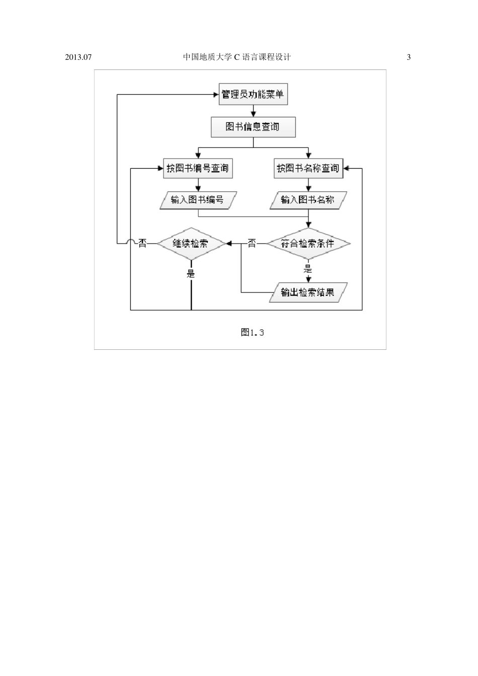 c语言课程设计报告·图书管理系统_第3页
