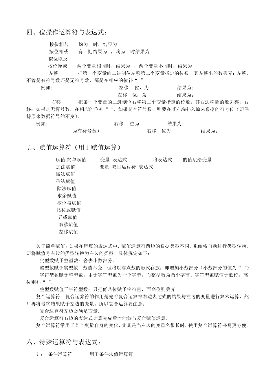 C语言运算符详解_第2页