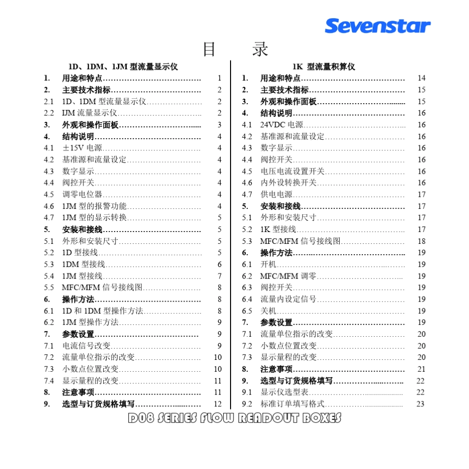 D081D1K质量流量计使用手册_第2页