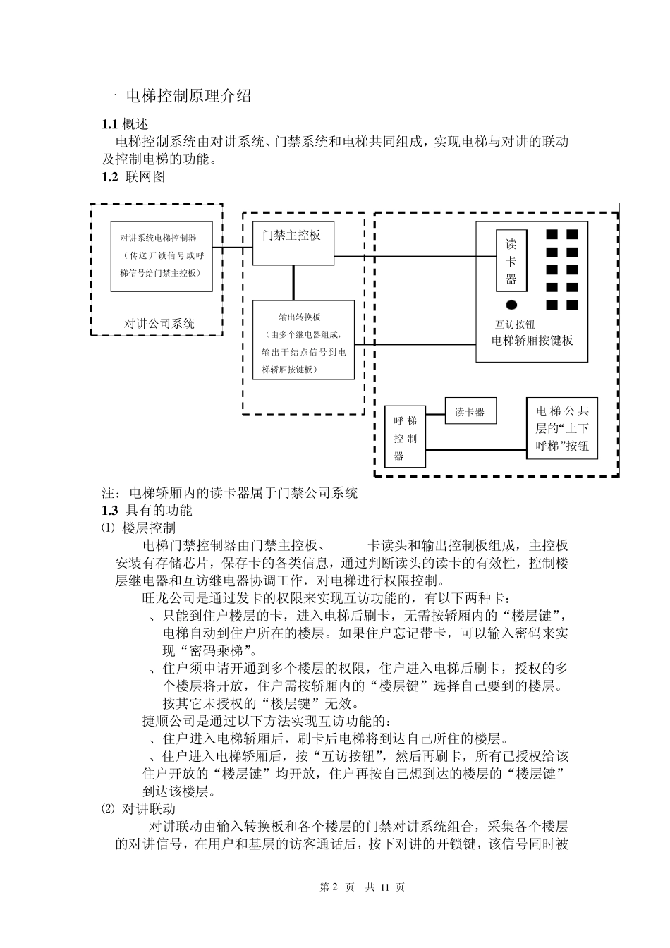 D2009系统电梯控制器方案20100205(视得安)_第2页