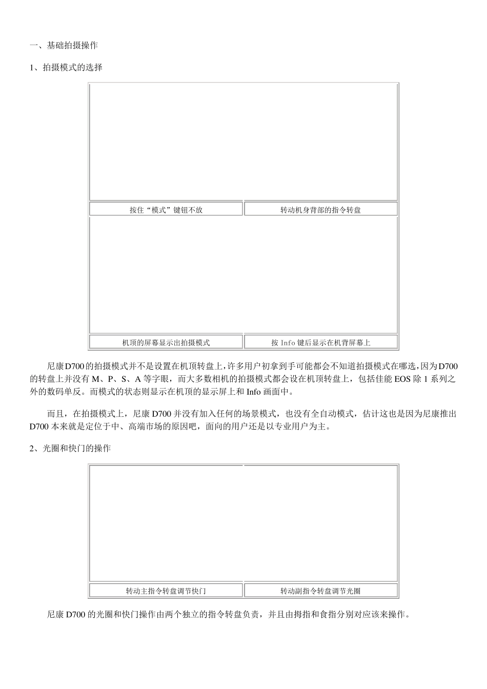 D700新机快速设置_第1页