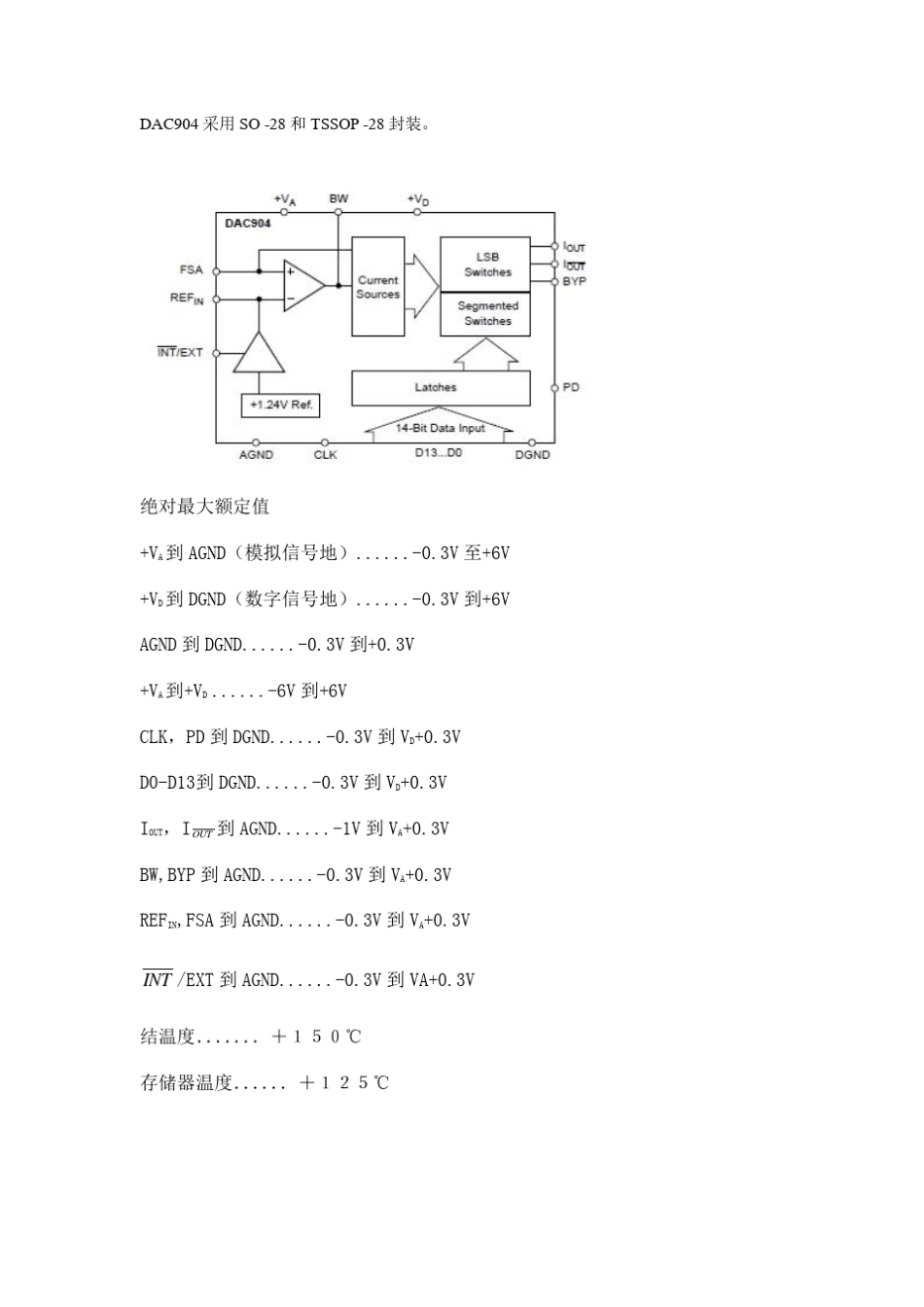 dac904数据手册中文版_第2页