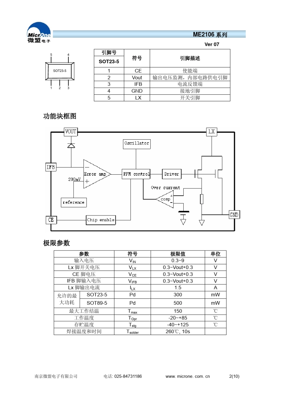 DCDC升压恒流白光LED驱动器_第2页