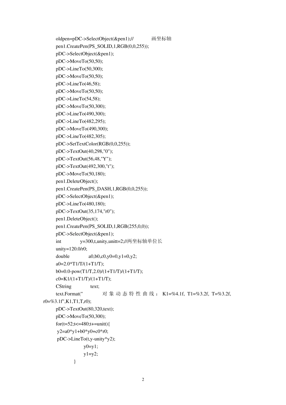 DDC单回路PID控制实验实验报告_第2页