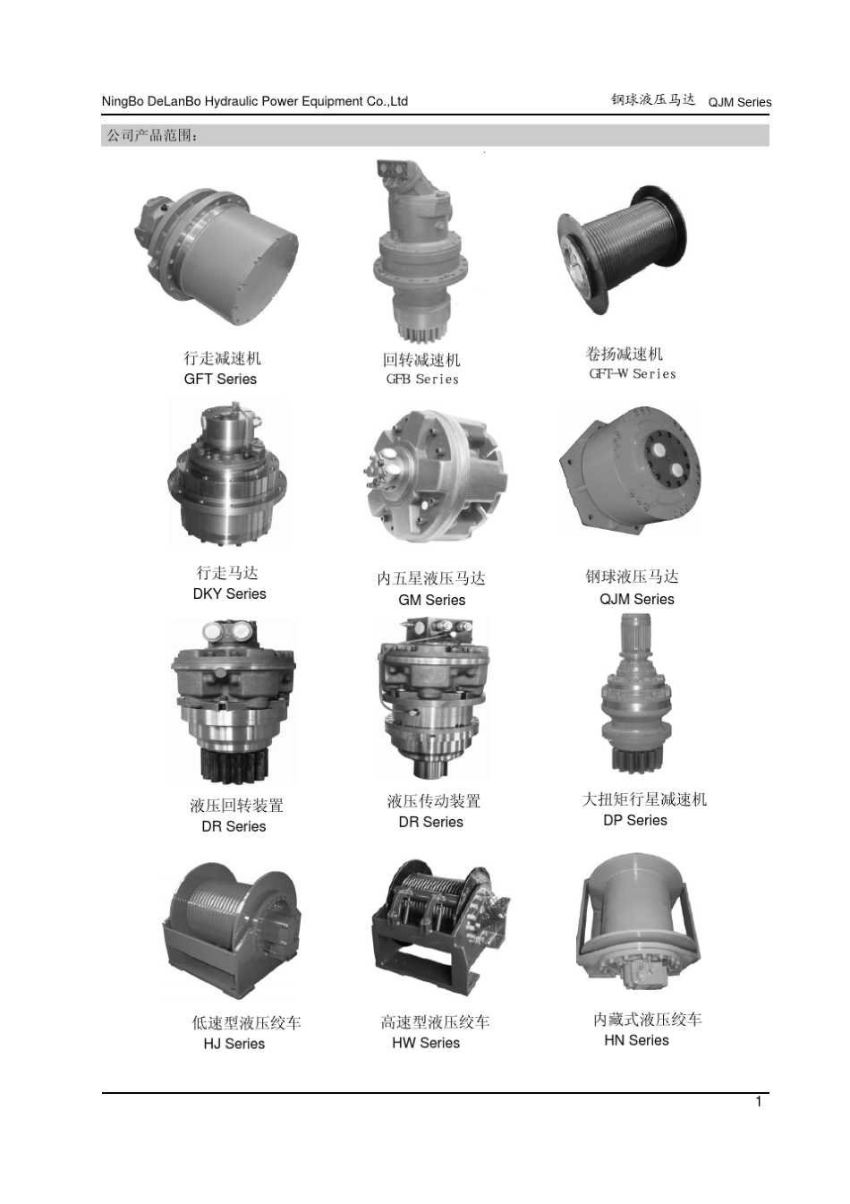 DELANBO动力QJM钢球马达_第2页