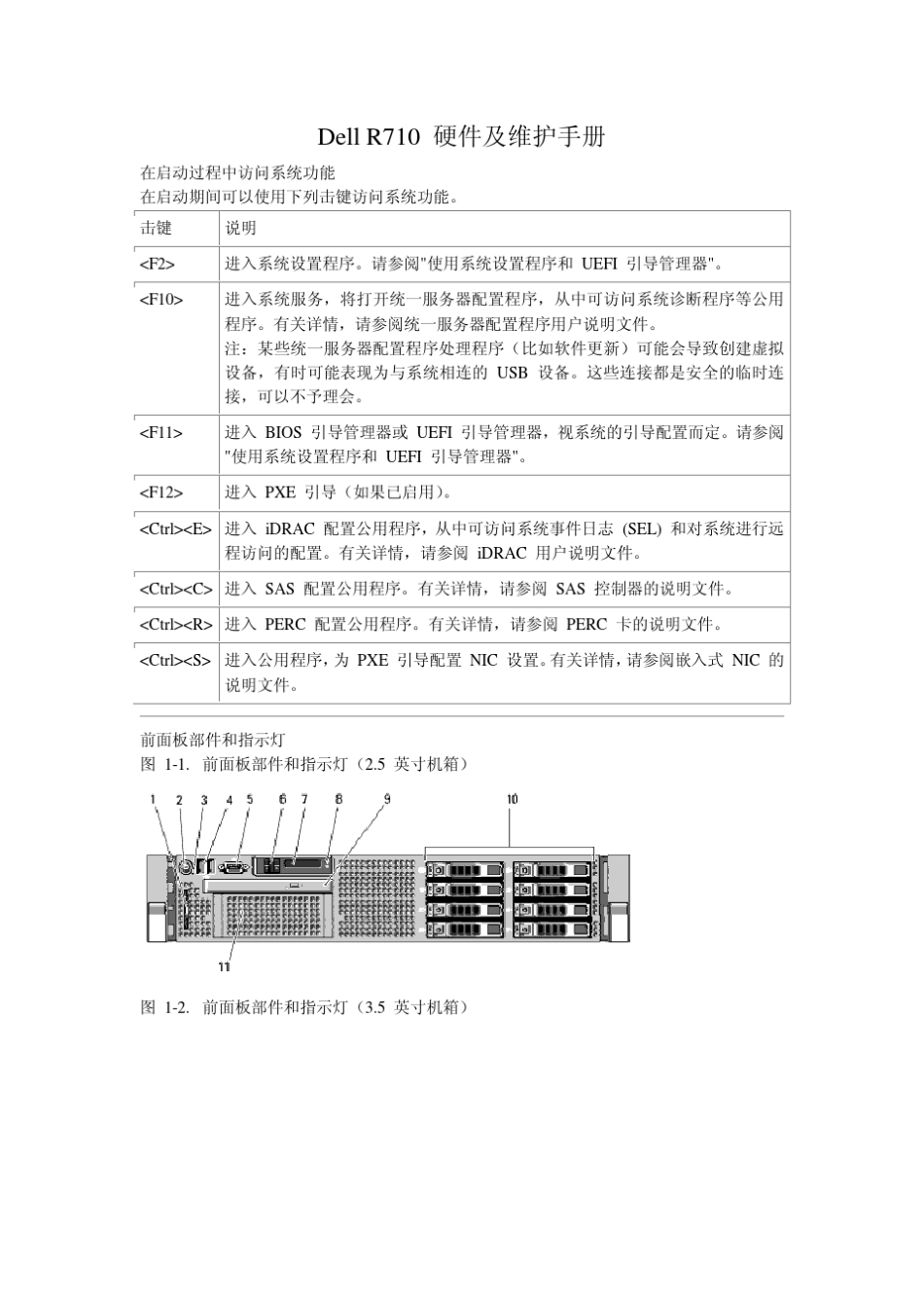 DellR710硬件及维护手册_第1页