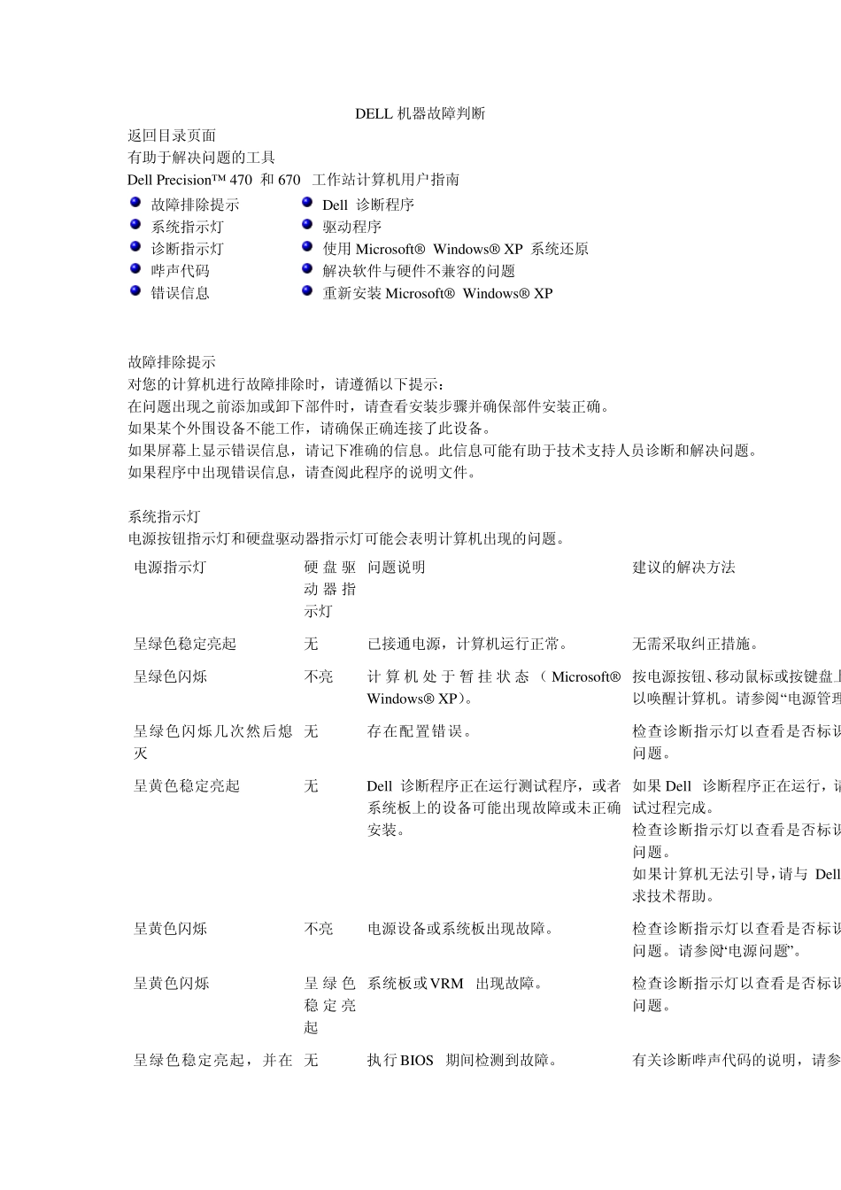 DELL电脑系统故障_第1页