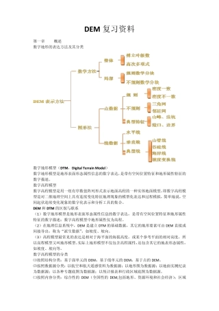 DEM复习资料总结