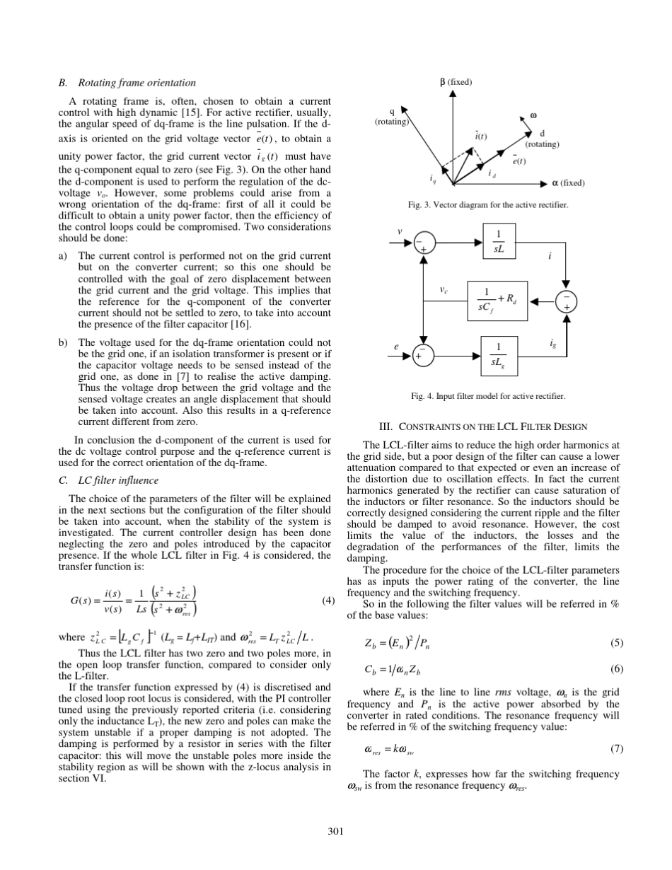 DesignandControlofanLCLfilterbasedThreephaseActiveRectifier_第3页