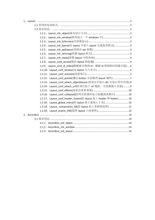 dhtmlxLayout应用方法