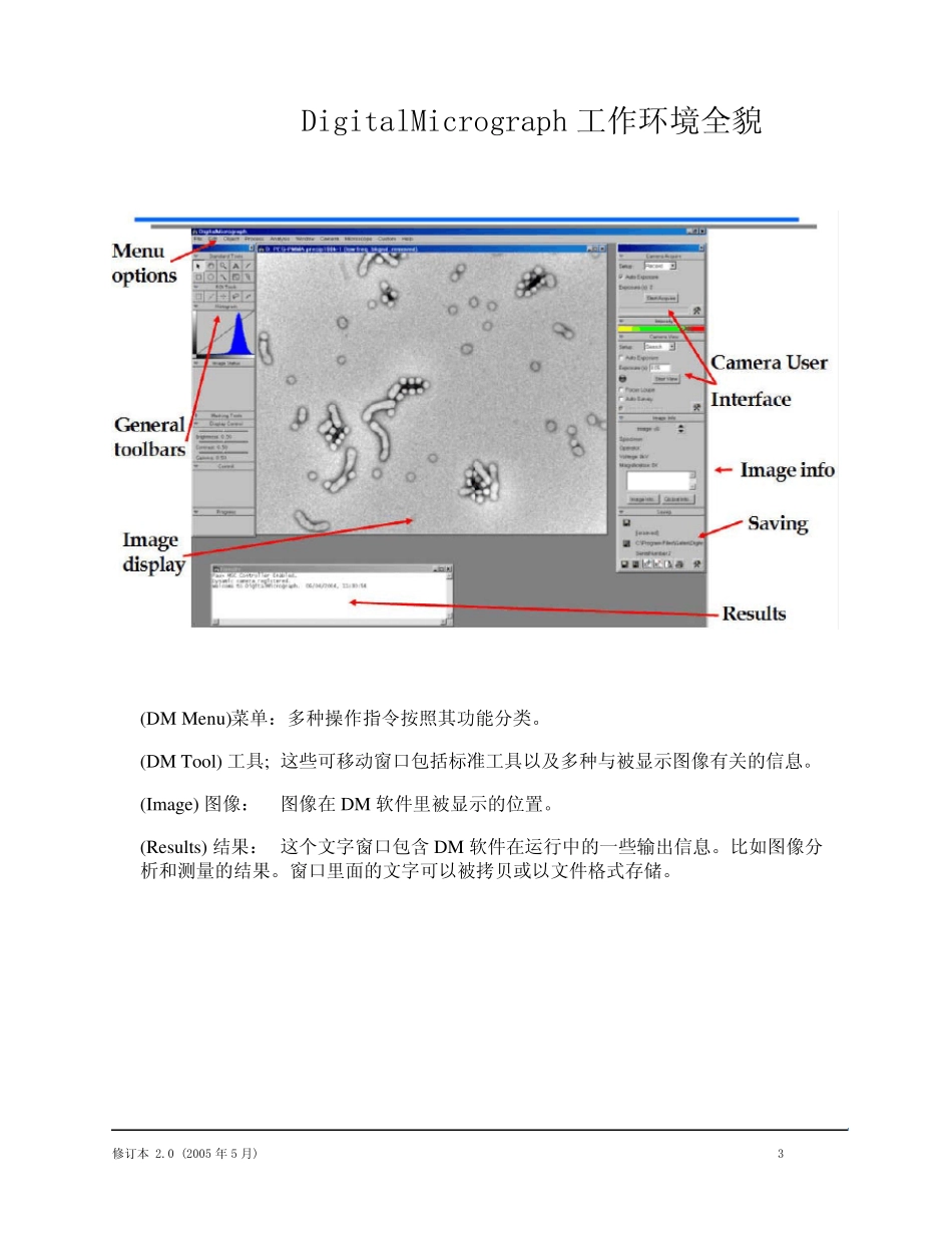 DigitalMicrograph中文使用手册_第3页