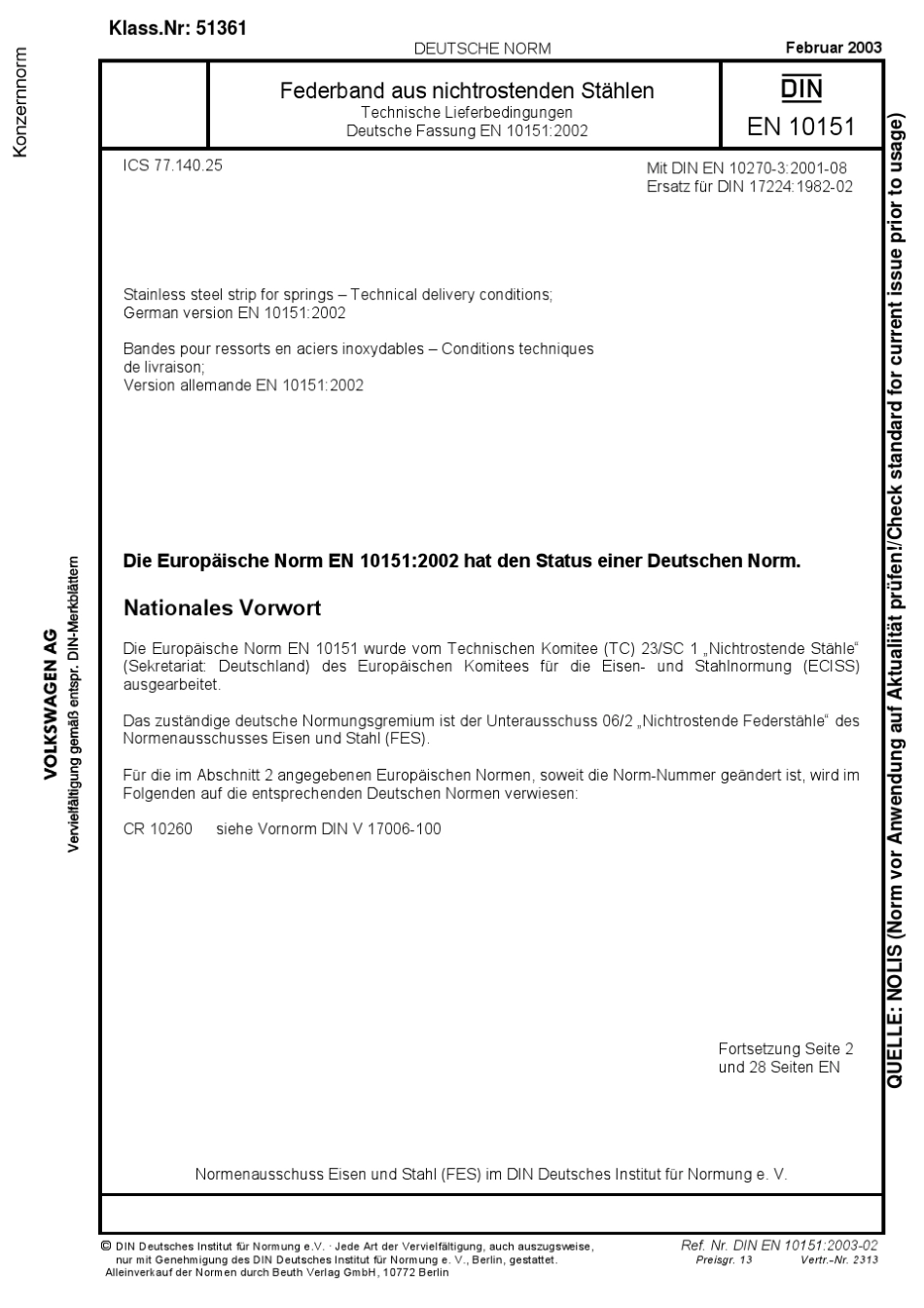 DINEN101512003弹簧用不锈钢钢带交货技术条件_第1页