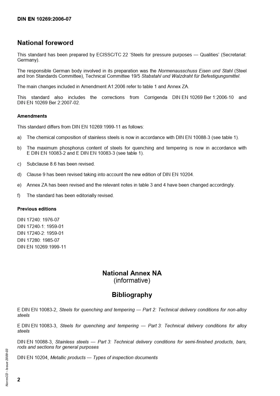 DINEN102692006具有规定高温和或低温性能的紧固件用钢和镍合金英文版本_第2页