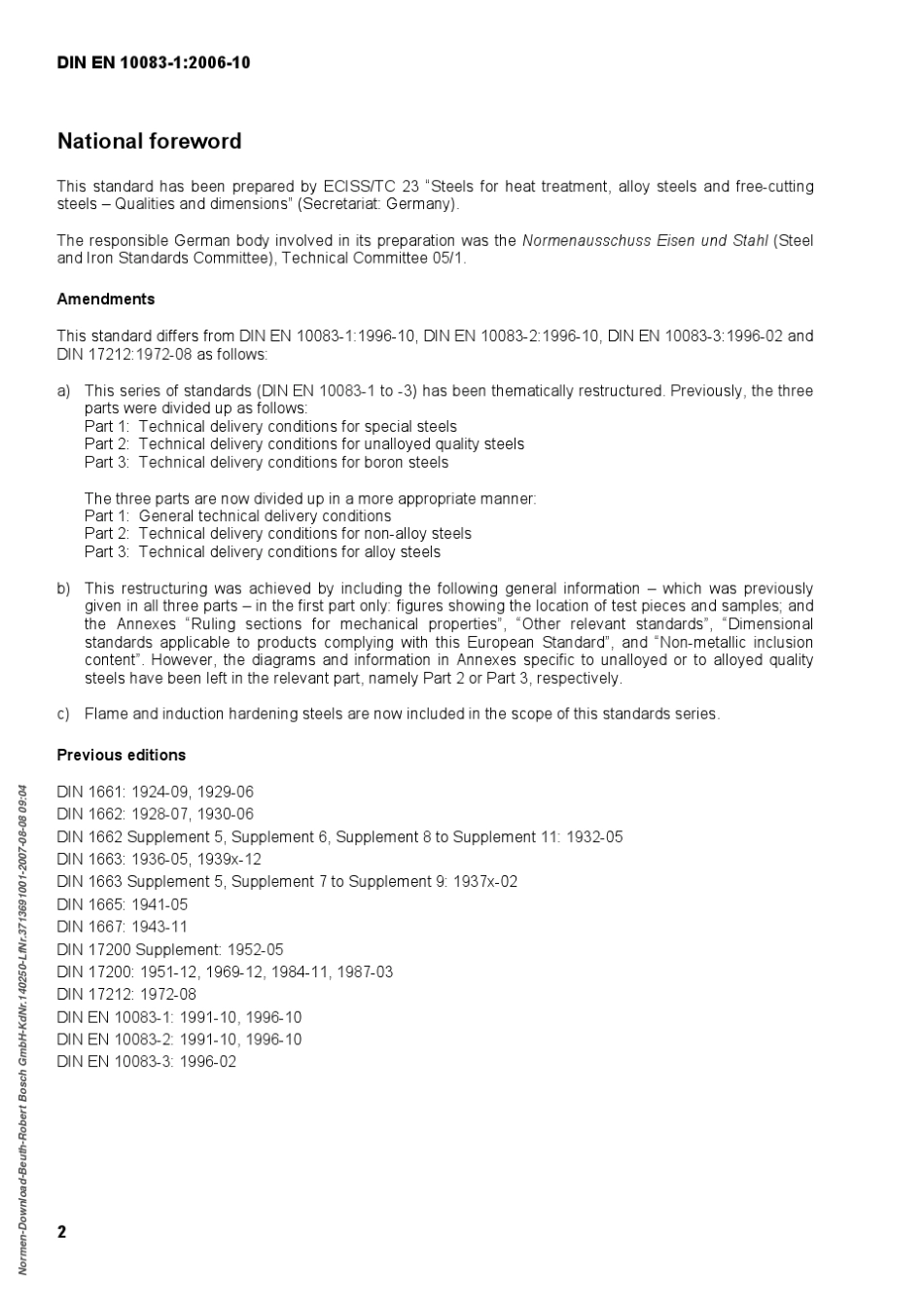 DIN_EN_100831_2006调质钢一般供货技术条件_第2页