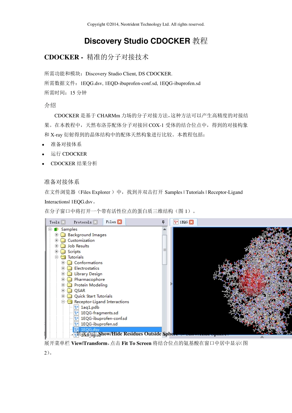 DiscoveryStudio4教程_第2页