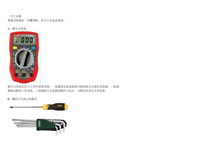 DIY小型数控电脑雕刻机制作全过程1_第2页
