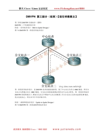 DMVPN第三部分(结束)[现任明教教主]