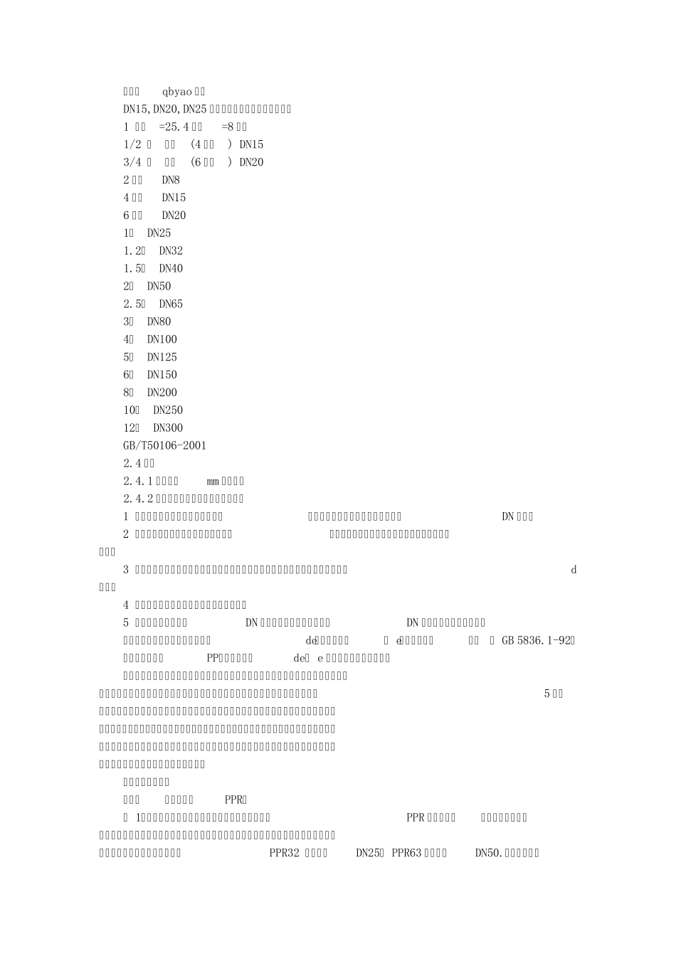 DN20管道标准_第1页