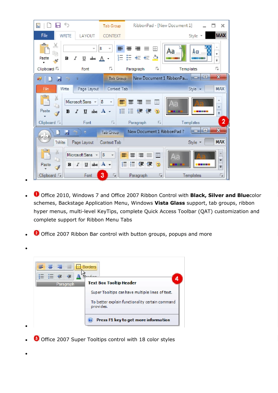 DotNetBar9.2图文介绍_第3页