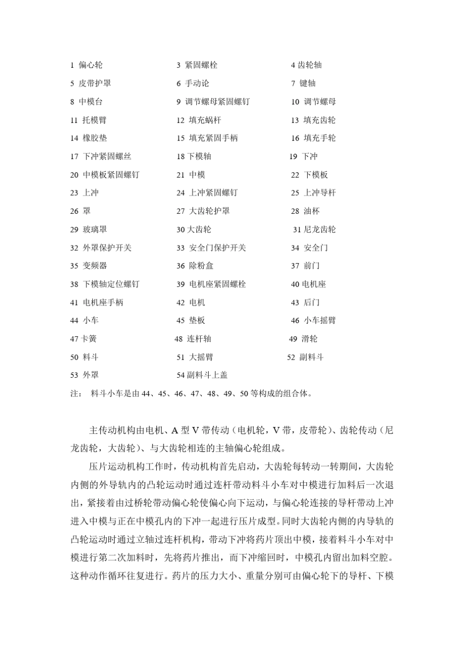 DP30A系列单冲压片机使用说明书_第3页