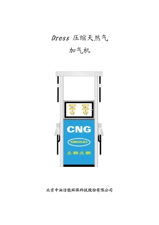 Dress压缩天然气加气机