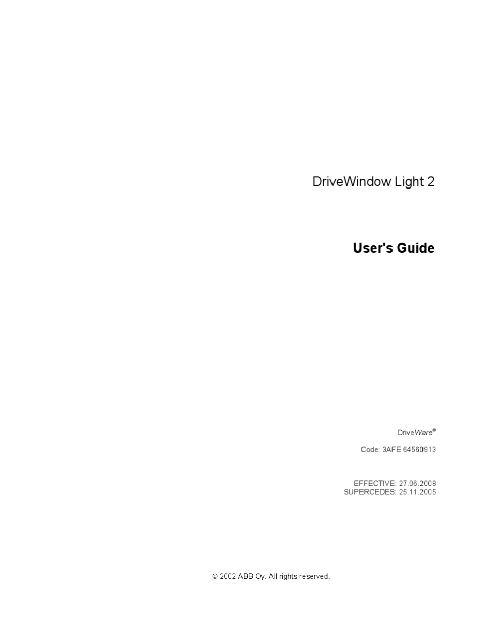 DriveWindowLight2的用户指南(英文)_第2页