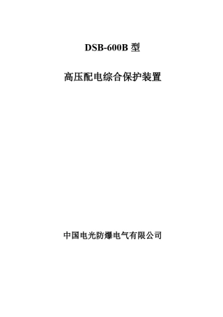 DSB600B保护器