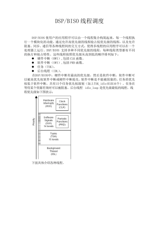 DSPBIOS总结