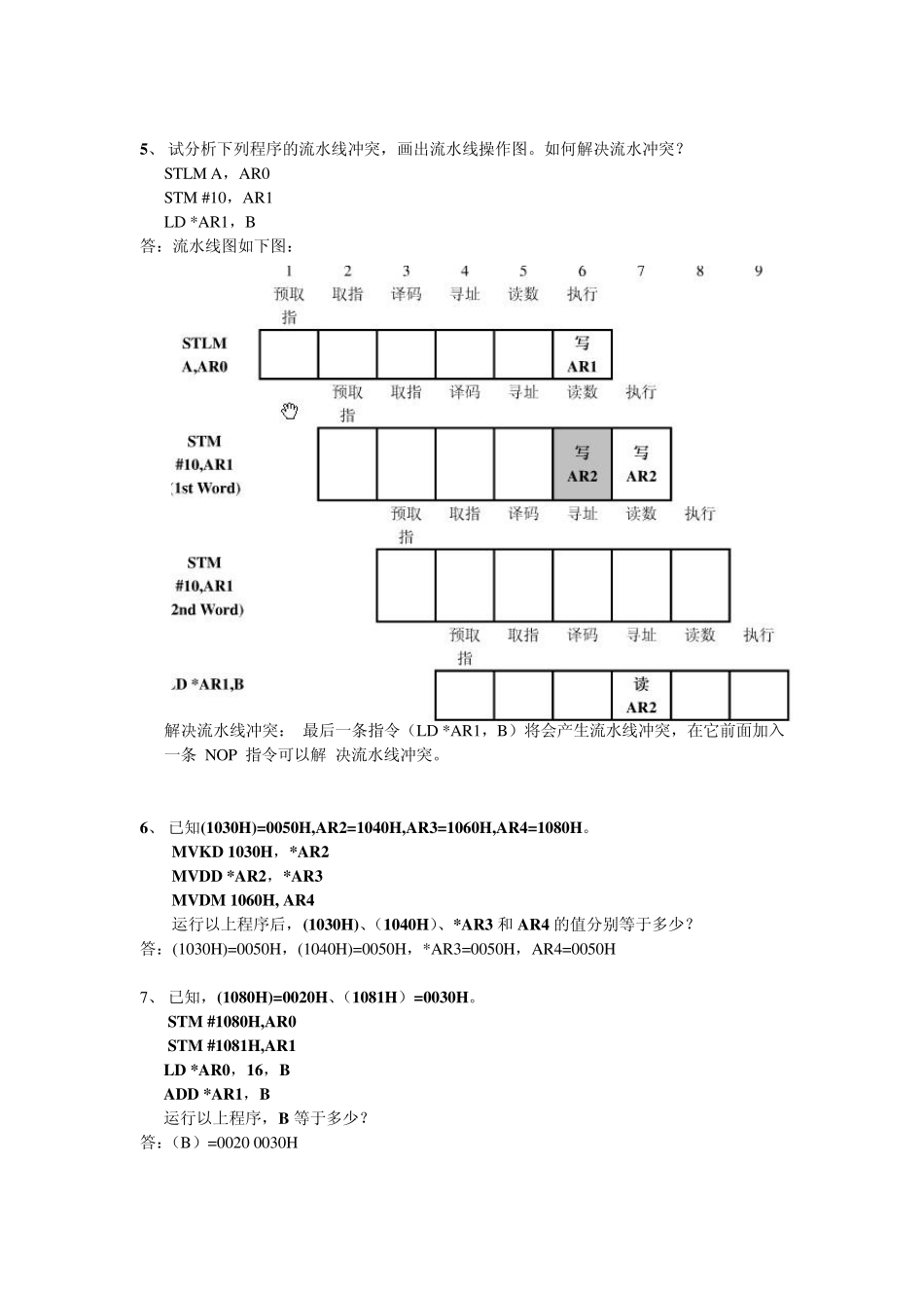 DSP测试题及答案_第2页