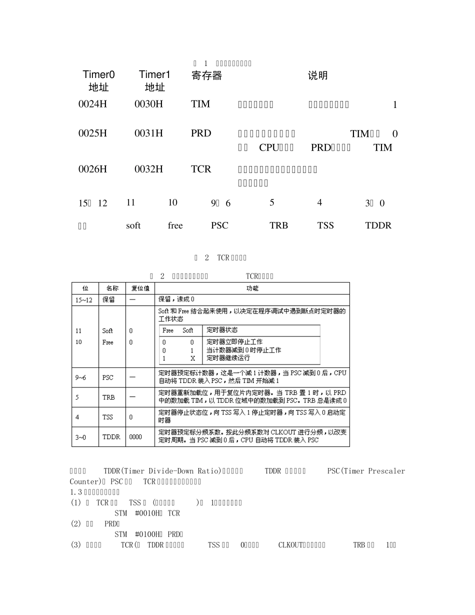 DSP计数器DSP定时器计数器原理及设计举例_第2页