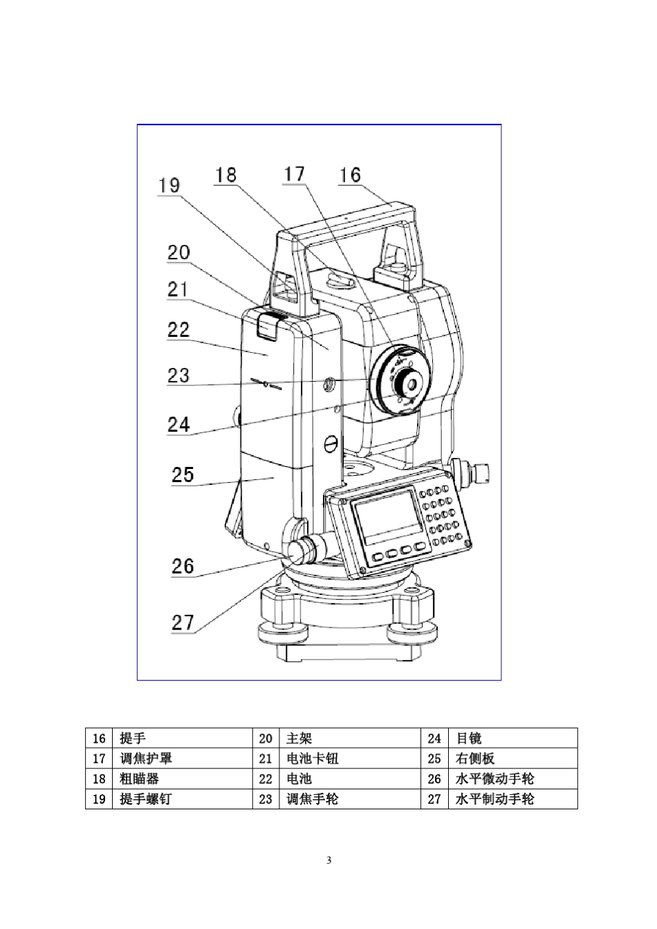 DTM102N全站仪说明书_第3页