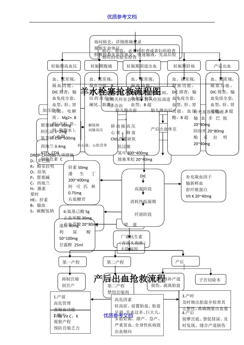 实用参考产科抢救流程图_第3页