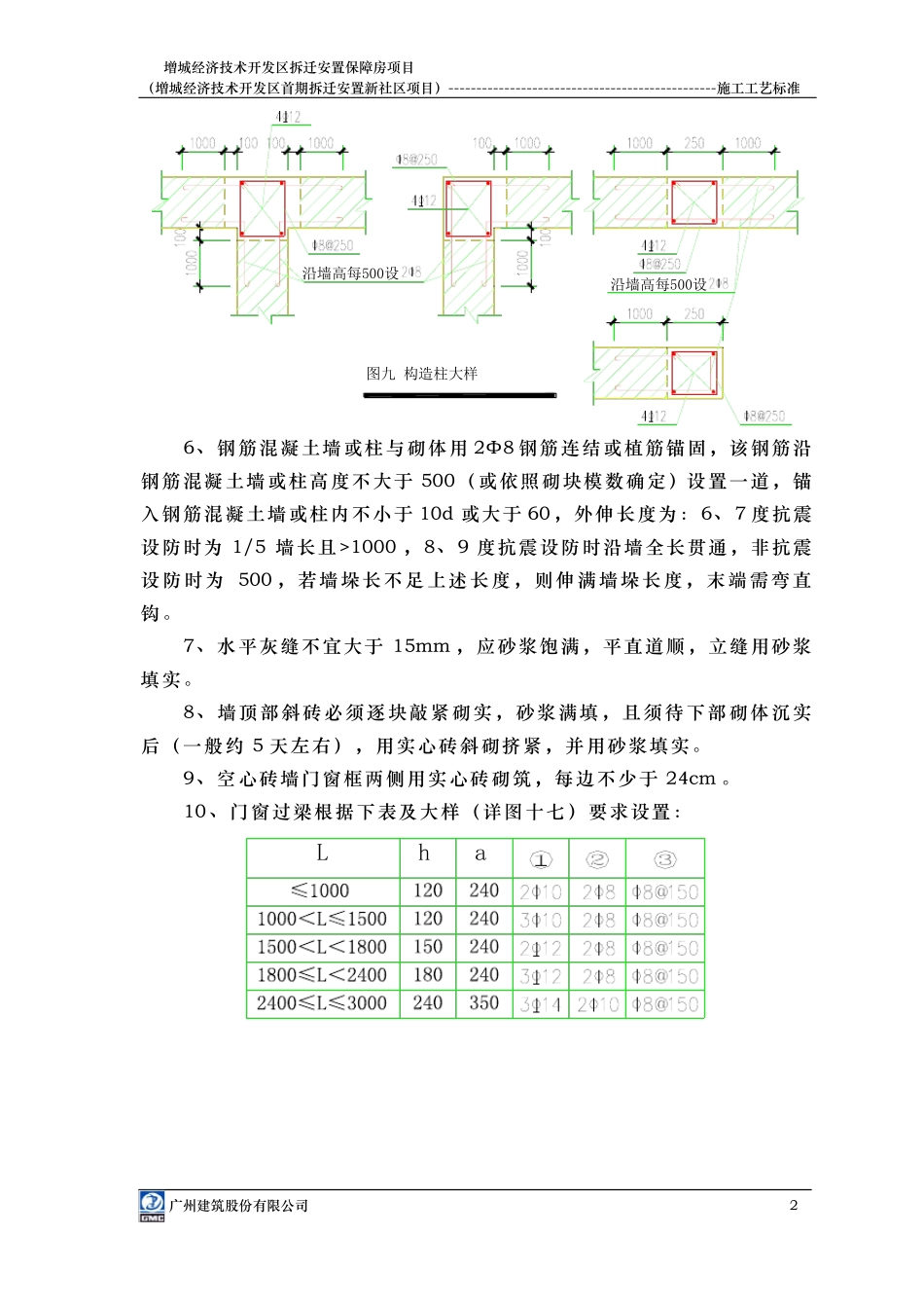 室内砌砖、批荡施工的技术要求_第2页