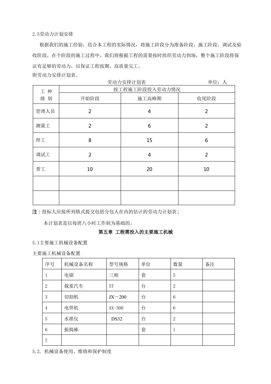 室外晾衣架施工方案_第3页