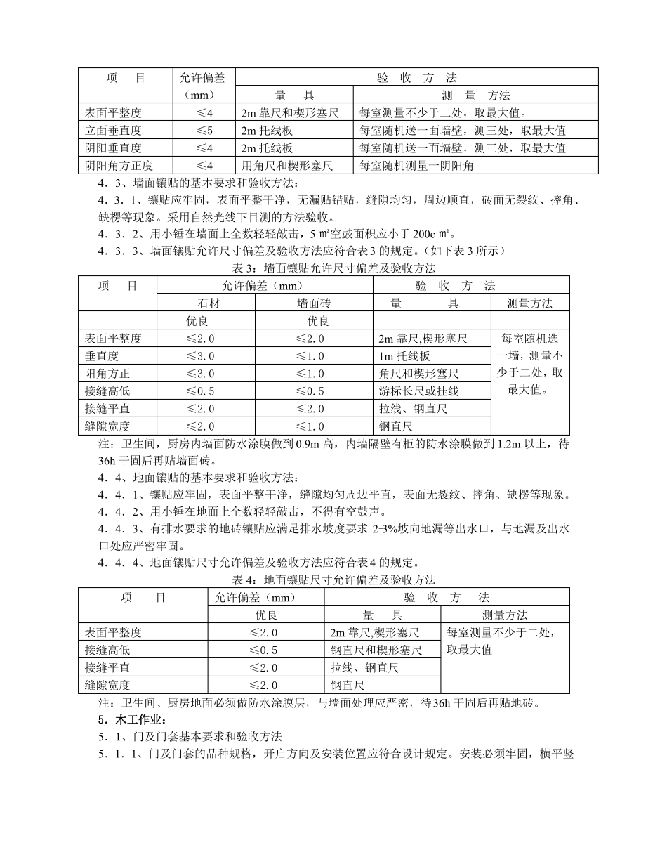 家装完工验收标准_第3页