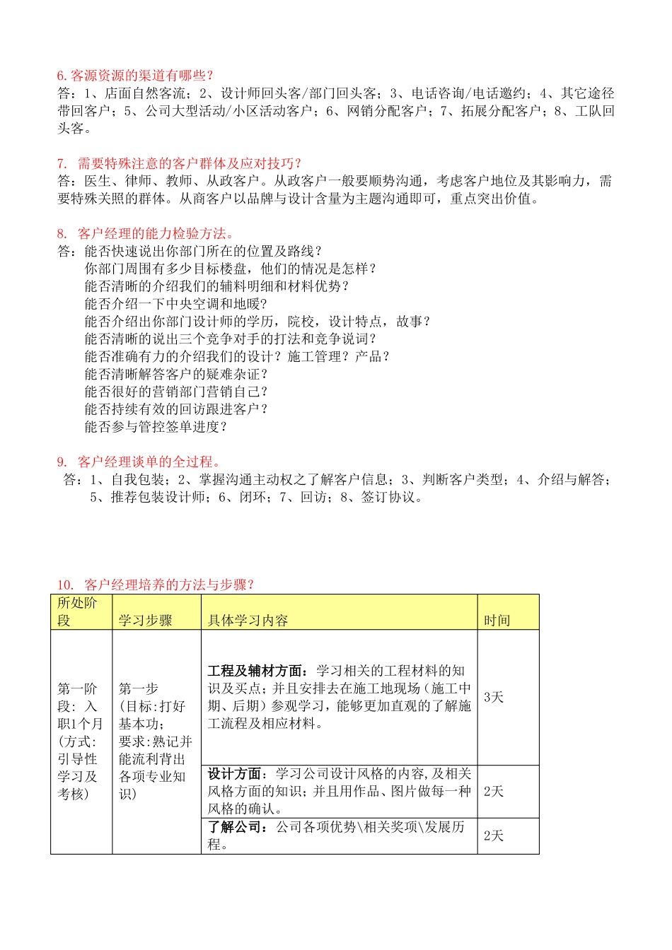 家装行业家装公司客户沟通话术大全_第2页