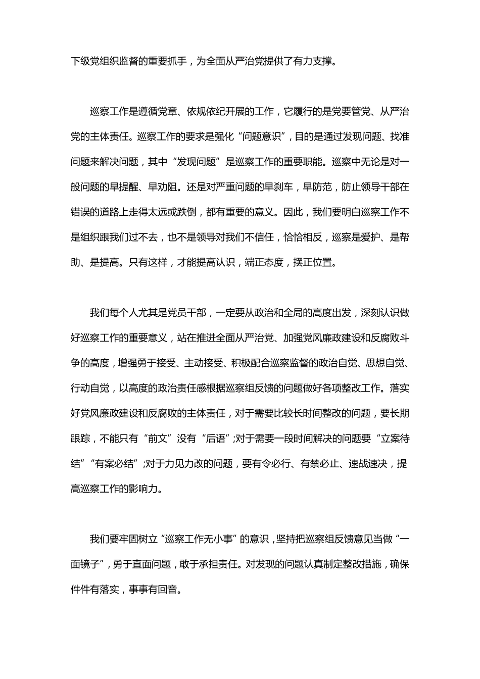 对巡察整改的认识_第3页