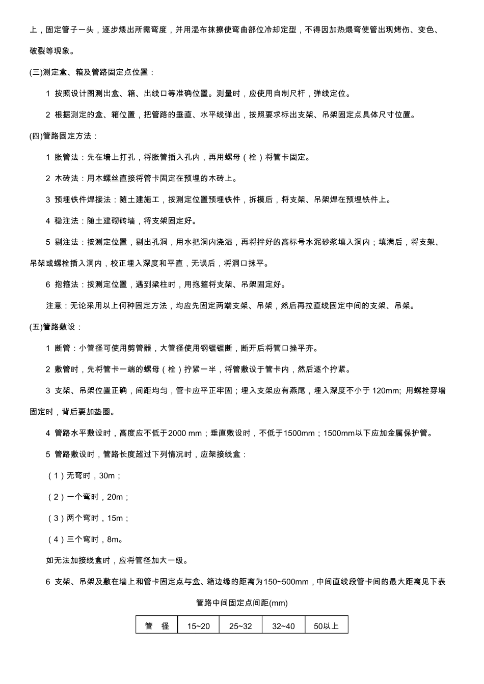 导管明敷设工程施工方案_第2页