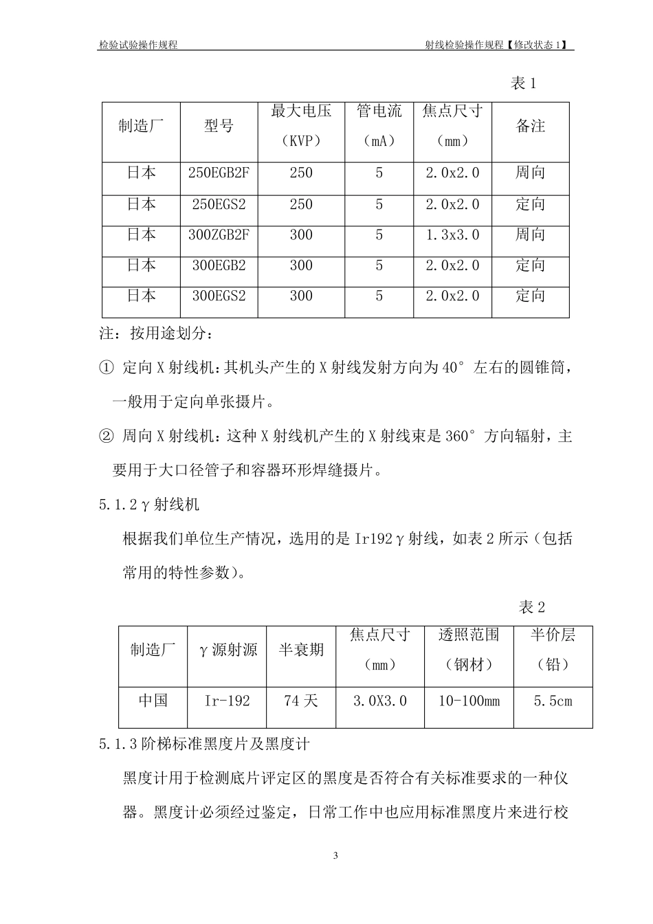 射线检验操作规程_第3页
