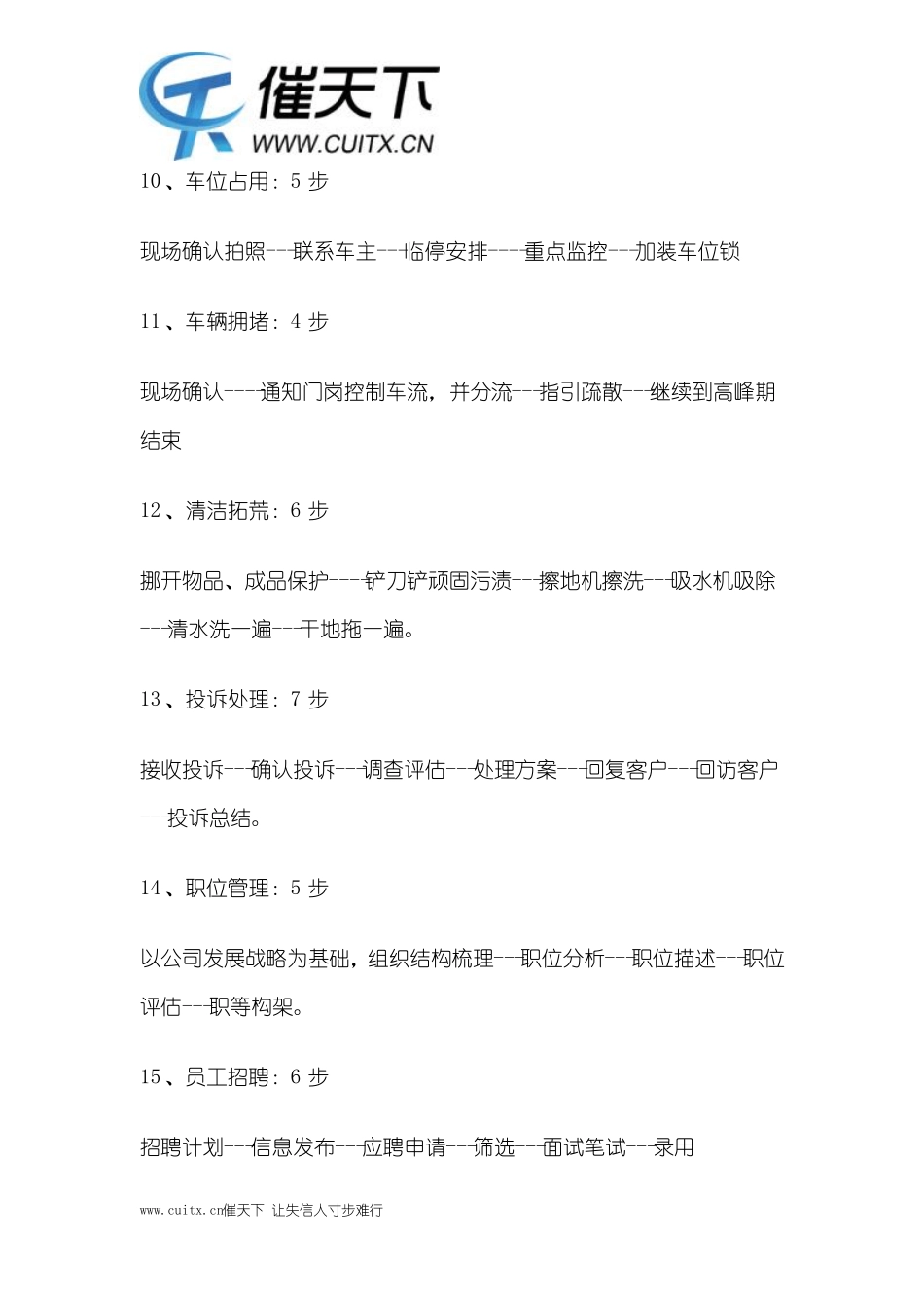 小区物业管理全流程汇总_第3页
