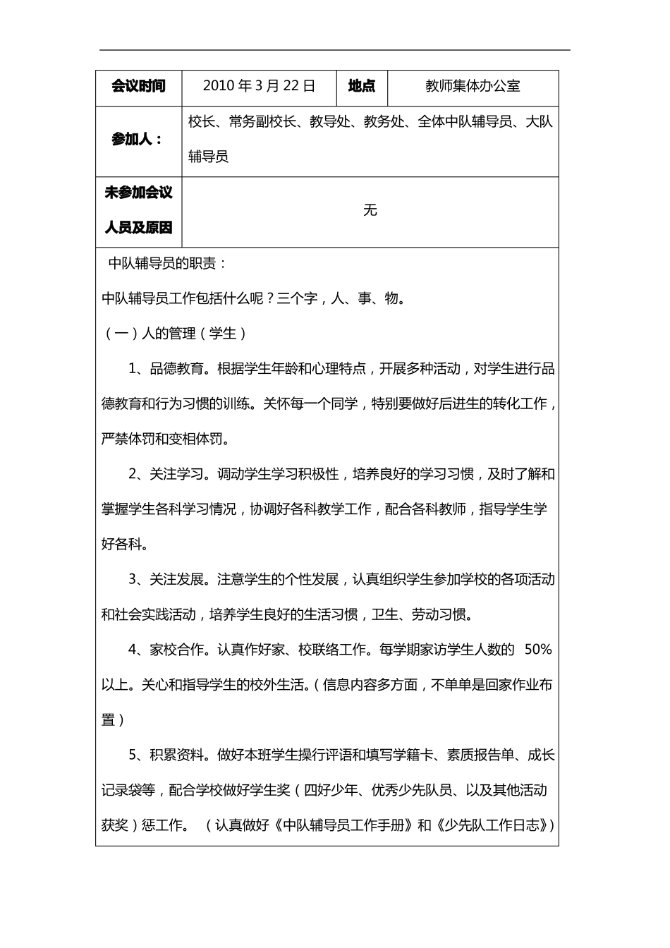 小学中队辅导员会议记录文稿_第3页