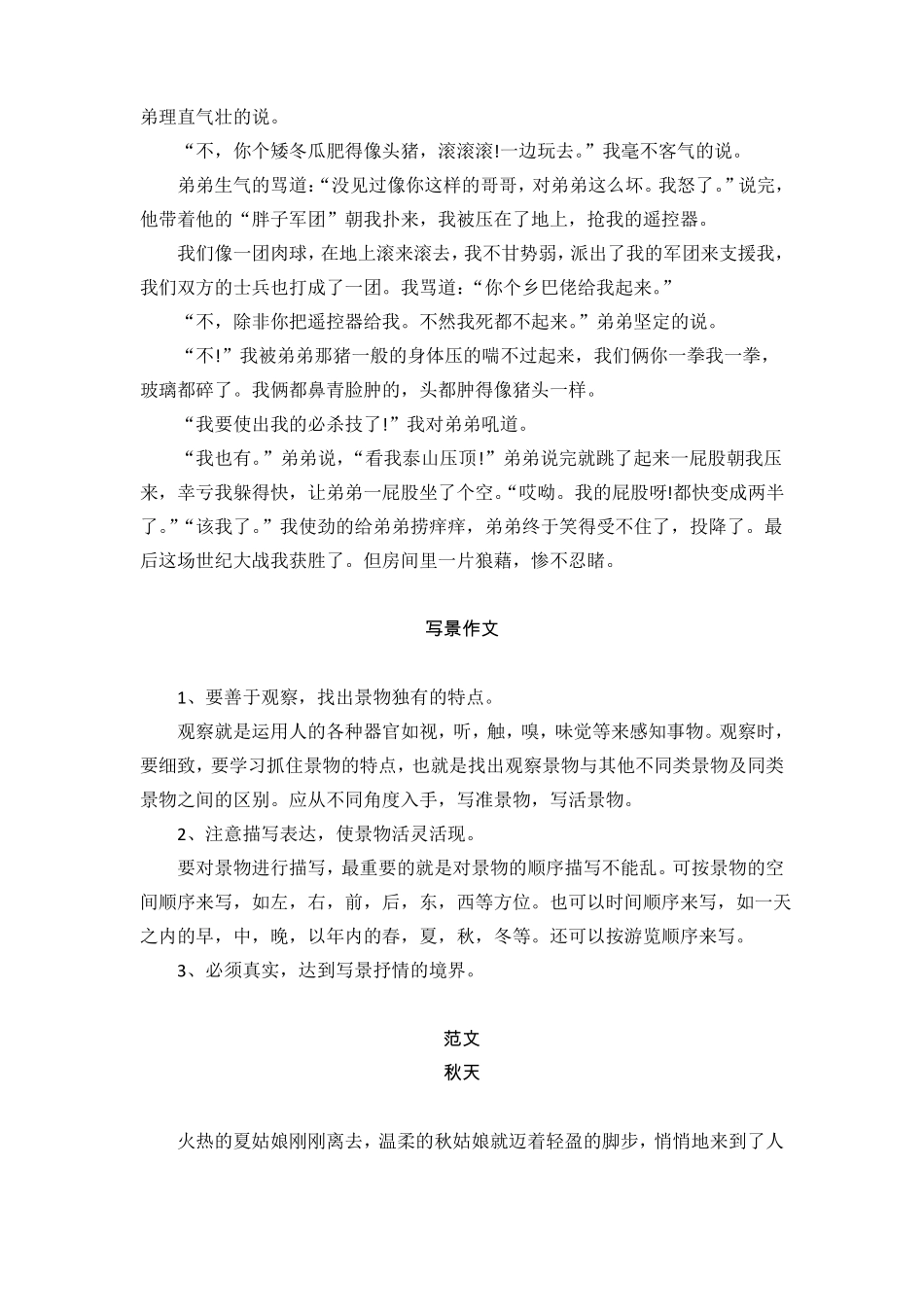 小学作文类型及写作技巧_第3页