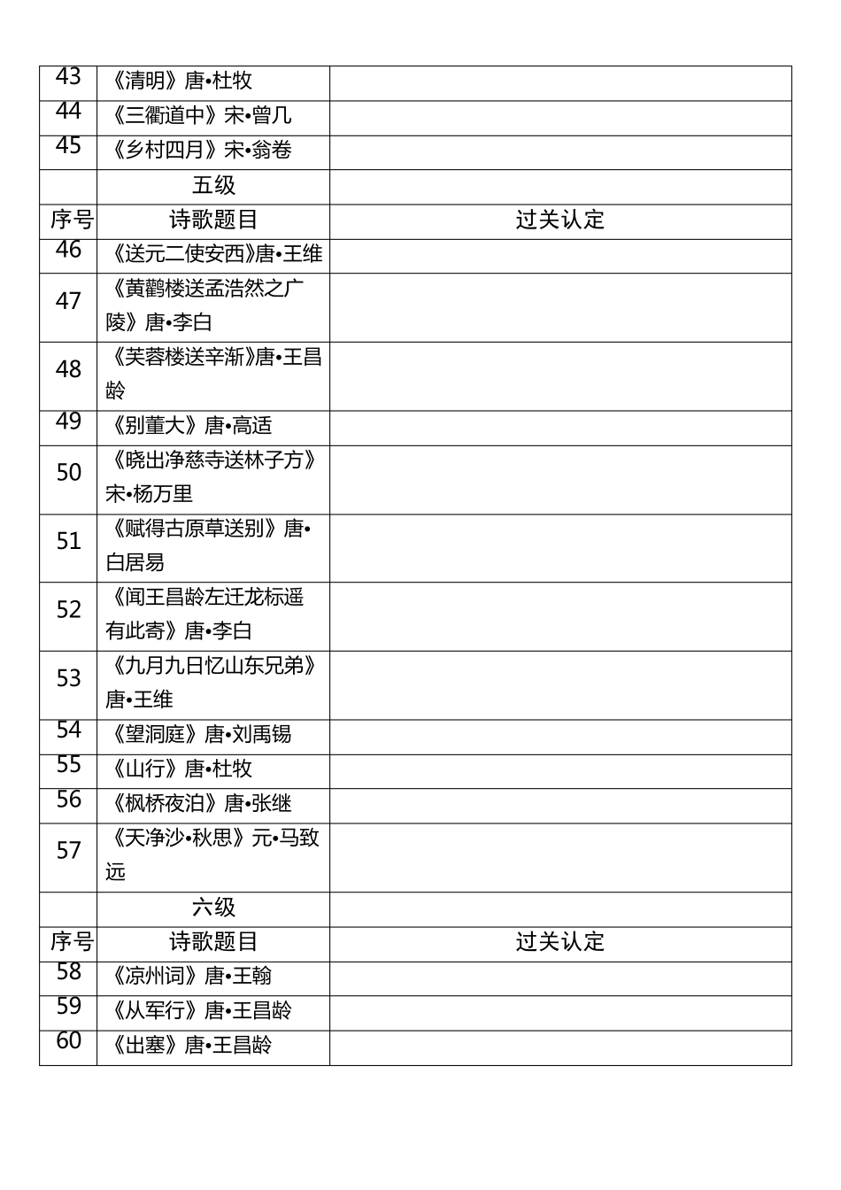 小学古诗词考级_第3页