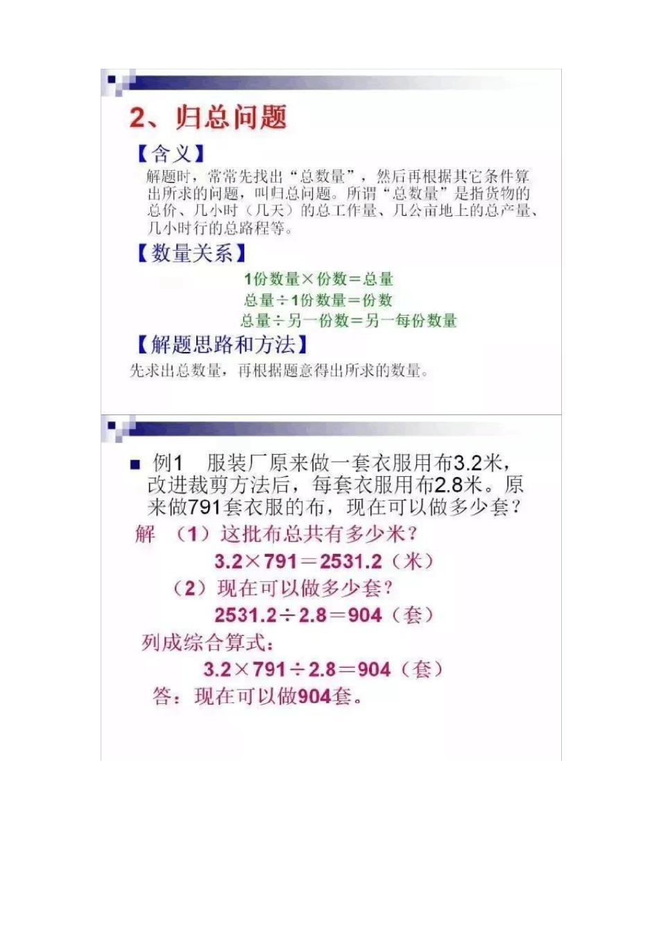 小学数学无非就这30道题,吃透了6年次次100分!_第3页