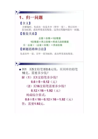 小学数学无非就这30道题,吃透了6年次次100分!