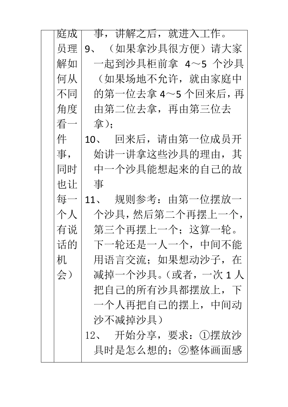 小学生家庭亲子沙盘操作_第3页