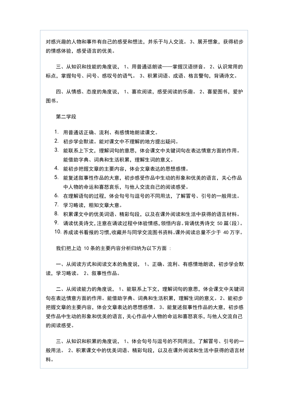 小学生语文阅读能力测评_第3页